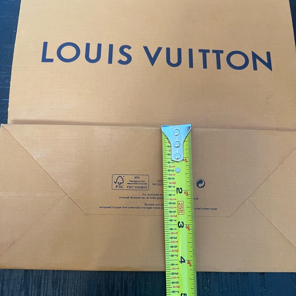 Louis Vuitton 10” x 14” shopping bag. Good condition.  From Paris. - Picture 6 of 7